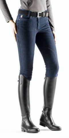 EQUILINE Damen Reithose Janel Kniebesatz