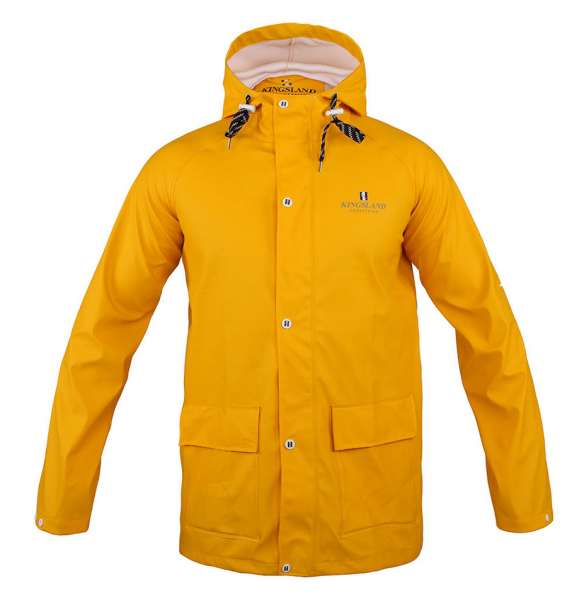 KINGSLAND Regenjacke BERGEN mit Kaputze unisex yellow