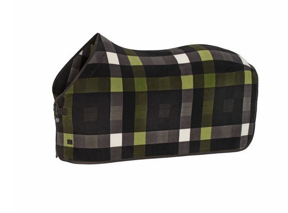 ESKADRON Abschwitzdecke Fleece Check Platinum 2024