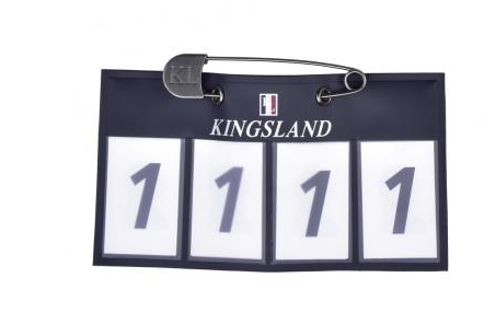 KINGSLAND TABIT Nummernschild - 4 Stellen
