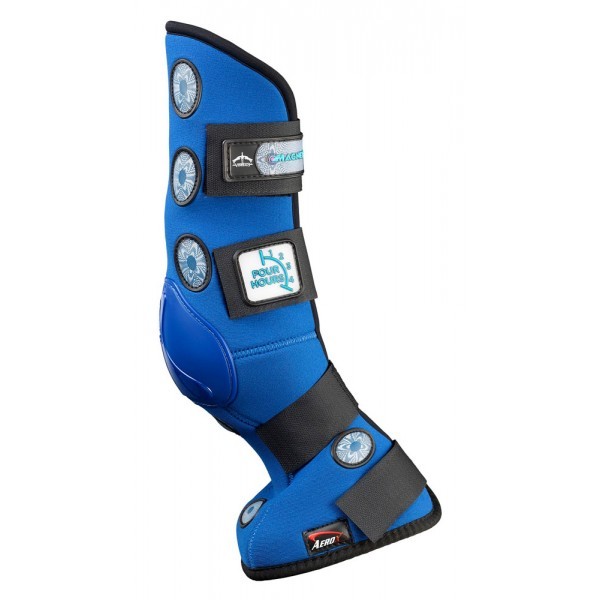 VEREDUS Beinschutz Magnetik Boot 4 Hours (vorne)