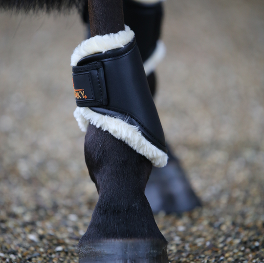 KENTUCKY Brushing Boots Leather Hind Short