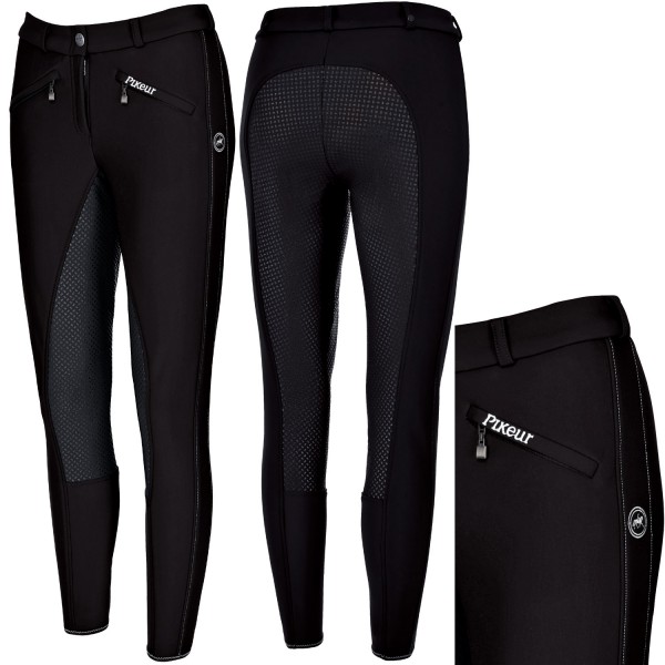 Pikeur Latina Grip Softshell Ganzbesatz Damenreithose